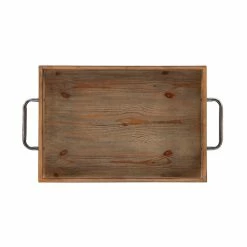 Buy ✨ Linon Collin Metal Bar Cart In Weathered Brown 👏 -Guest Chairs Sales 1950134 28 L