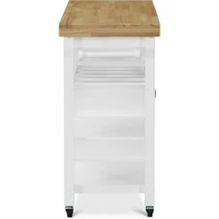 Deals π Truly Home ClickDecor Denver Kitchen Cart White π 23 Deals π Truly Home ClickDecor Denver Kitchen Cart White π -Guest Chairs Sales 1950691 7 L