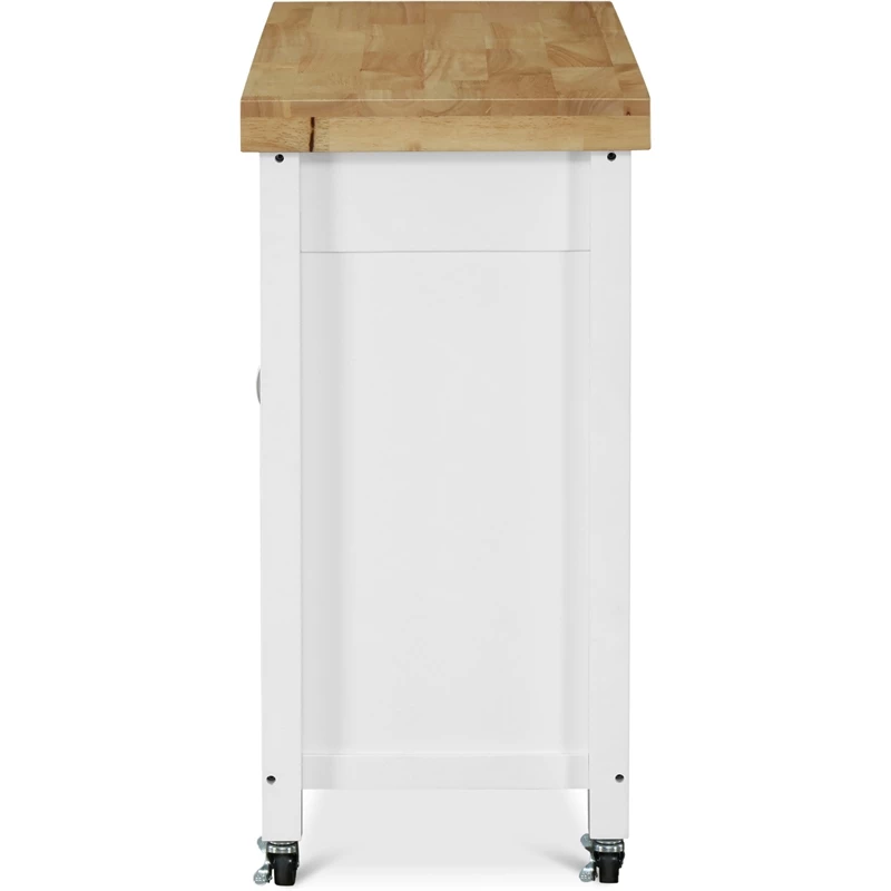 Deals π Truly Home ClickDecor Denver Kitchen Cart White π 10 Deals π Truly Home ClickDecor Denver Kitchen Cart White π - Image 10