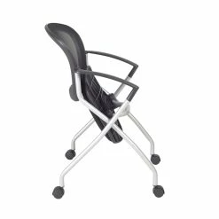 Outlet ❤️ Regency Cadence Nesting Chair- Black 👍 -Guest Chairs Sales 1951043 23 L