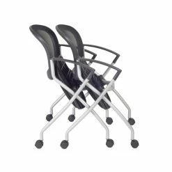 Outlet ❤️ Regency Cadence Nesting Chair- Black 👍 -Guest Chairs Sales 1951043 26 L