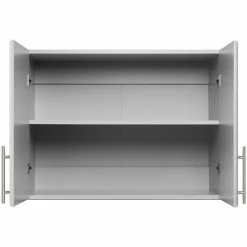 Best Pirce 👍 Prepac Elite 24" Wall Mounted Stackable Garage Cabinet In Light Gray 👍 -Guest Chairs Sales 1962341 2 L