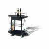 Coupon 🌟 New Spec Furniture New Spec Mobile Metal Bar Cart In Black ⌛