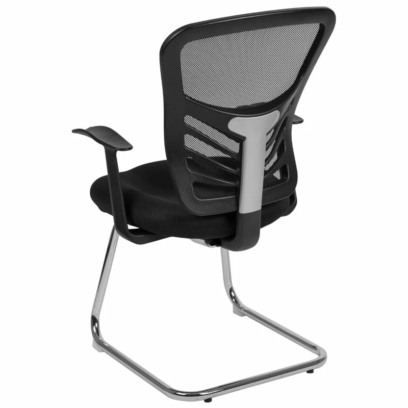 Deals ✔️ Flash Furniture Contemporary Mesh Sled Base Guest Chair In Black ⌛ 7 Deals ✔️ Flash Furniture Contemporary Mesh Sled Base Guest Chair In Black ⌛ - Image 7