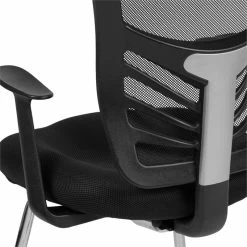 Deals ✔️ Flash Furniture Contemporary Mesh Sled Base Guest Chair In Black ⌛ 20 Deals ✔️ Flash Furniture Contemporary Mesh Sled Base Guest Chair In Black ⌛ -Guest Chairs Sales 1984007 6 L