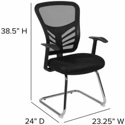 Deals ✔️ Flash Furniture Contemporary Mesh Sled Base Guest Chair In Black ⌛ 22 Deals ✔️ Flash Furniture Contemporary Mesh Sled Base Guest Chair In Black ⌛ -Guest Chairs Sales 1984007 8 L