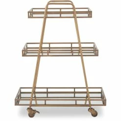 Buy π Adore Decor Addison Bar Cart Antique Gold β 24 Buy π Adore Decor Addison Bar Cart Antique Gold β -Guest Chairs Sales 1997758 10 L