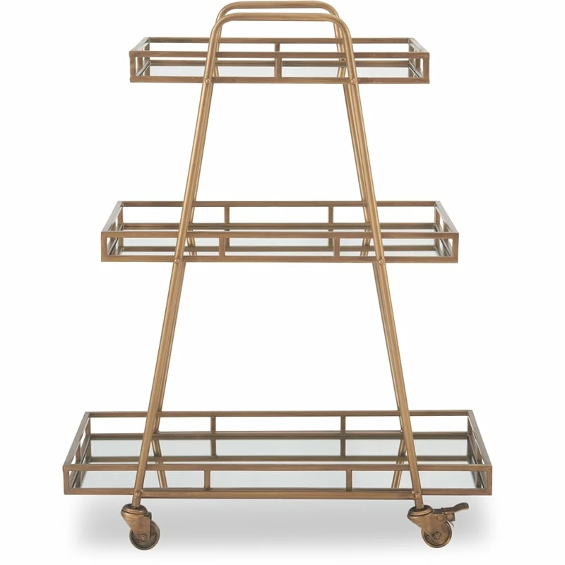 Buy π Adore Decor Addison Bar Cart Antique Gold β 14 Buy π Adore Decor Addison Bar Cart Antique Gold β - Image 14