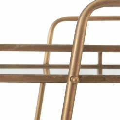 Buy π Adore Decor Addison Bar Cart Antique Gold β 17 Buy π Adore Decor Addison Bar Cart Antique Gold β -Guest Chairs Sales 1997758 3 L