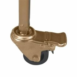 Wholesale ⭐ Finch Maxwell Kitchen Bar Cart Gold/Brown With Wheels 🤩 -Guest Chairs Sales 1997815 10 L