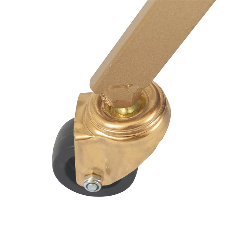 New β Adore Decor Jolie Kitchen Bar Cart Gold/Brown 𧨠11 New β Adore Decor Jolie Kitchen Bar Cart Gold/Brown 𧨠- Image 11