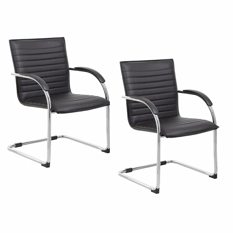 Outlet ๐ Boss Office Products Boss Office Chrome Frame Side Chair (2 Pack) ๐ 1 Outlet ๐ Boss Office Products Boss Office Chrome Frame Side Chair (2 Pack) ๐