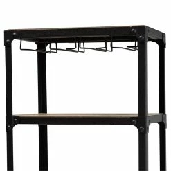Promo ๐ Pemberly Row Wood Mobile Kitchen Bar Cart In Black Metal Oak ๐ฏ 11 Promo ๐ Pemberly Row Wood Mobile Kitchen Bar Cart In Black Metal Oak ๐ฏ -Guest Chairs Sales 2014006 3 L