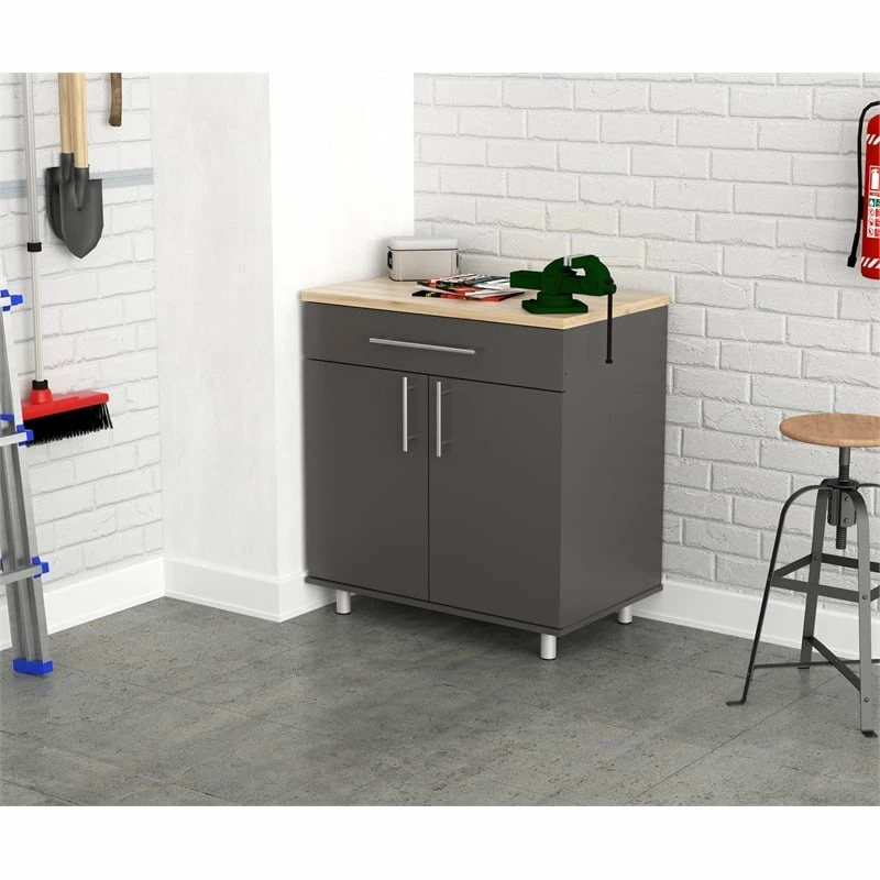 Best Sale โค๏ธ Inval America Kratos 1-Drawer Wood Garage Storage Cabinet In Dark Gray ๐คฉ 2 Best Sale โค๏ธ Inval America Kratos 1-Drawer Wood Garage Storage Cabinet In Dark Gray ๐คฉ - Image 2