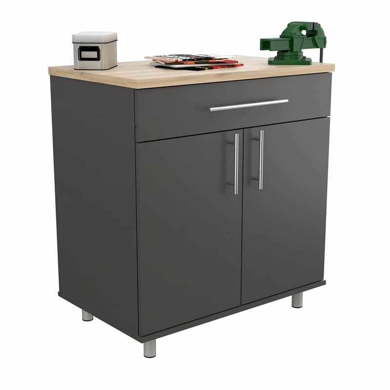 Best Sale โค๏ธ Inval America Kratos 1-Drawer Wood Garage Storage Cabinet In Dark Gray ๐คฉ 4 Best Sale โค๏ธ Inval America Kratos 1-Drawer Wood Garage Storage Cabinet In Dark Gray ๐คฉ - Image 4