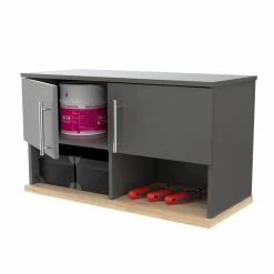 Budget ๐ Inval America Kratos 2-Door Engineered Wood Storage Garage Cabinet In Dark Gray โญ 12 Budget ๐ Inval America Kratos 2-Door Engineered Wood Storage Garage Cabinet In Dark Gray โญ -Guest Chairs Sales 2105080 3 L