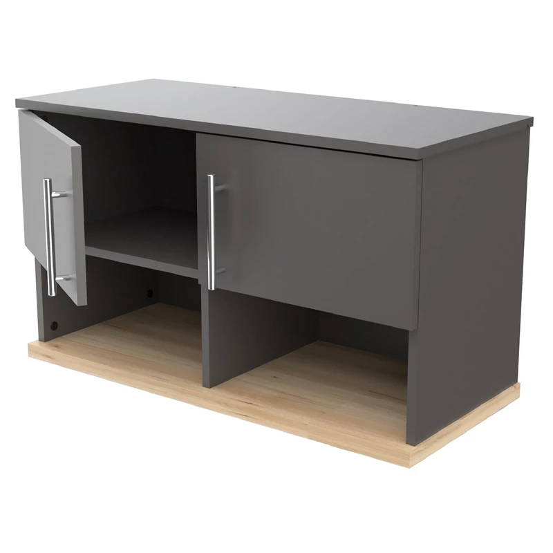 Budget ๐ Inval America Kratos 2-Door Engineered Wood Storage Garage Cabinet In Dark Gray โญ 1 Budget ๐ Inval America Kratos 2-Door Engineered Wood Storage Garage Cabinet In Dark Gray โญ