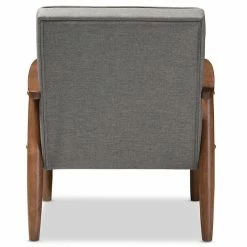 Cheap โจ Allora Tufted Reception Chair In Gray And Brown ๐ 10 Cheap โจ Allora Tufted Reception Chair In Gray And Brown ๐ -Guest Chairs Sales 2108289 4 L