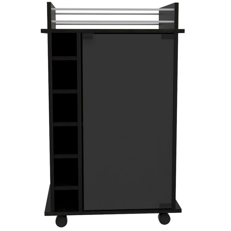Deals π₯° Bowery Hill Glass Door Bar Cart In Espresso β€οΈ 4 Deals π₯° Bowery Hill Glass Door Bar Cart In Espresso β€οΈ - Image 4