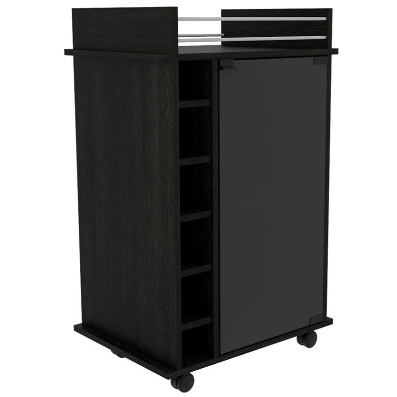 Deals π₯° Bowery Hill Glass Door Bar Cart In Espresso β€οΈ 1 Deals π₯° Bowery Hill Glass Door Bar Cart In Espresso β€οΈ