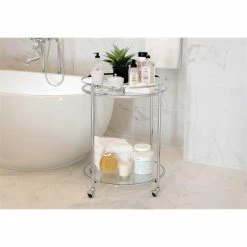 Top 10 ๐คฉ Studio Designs Home Veranda 2-Tier Tempered Glass Round Bar Cart In Clear ๐ 9 Top 10 ๐คฉ Studio Designs Home Veranda 2-Tier Tempered Glass Round Bar Cart In Clear ๐ -Guest Chairs Sales 2139944 3 L