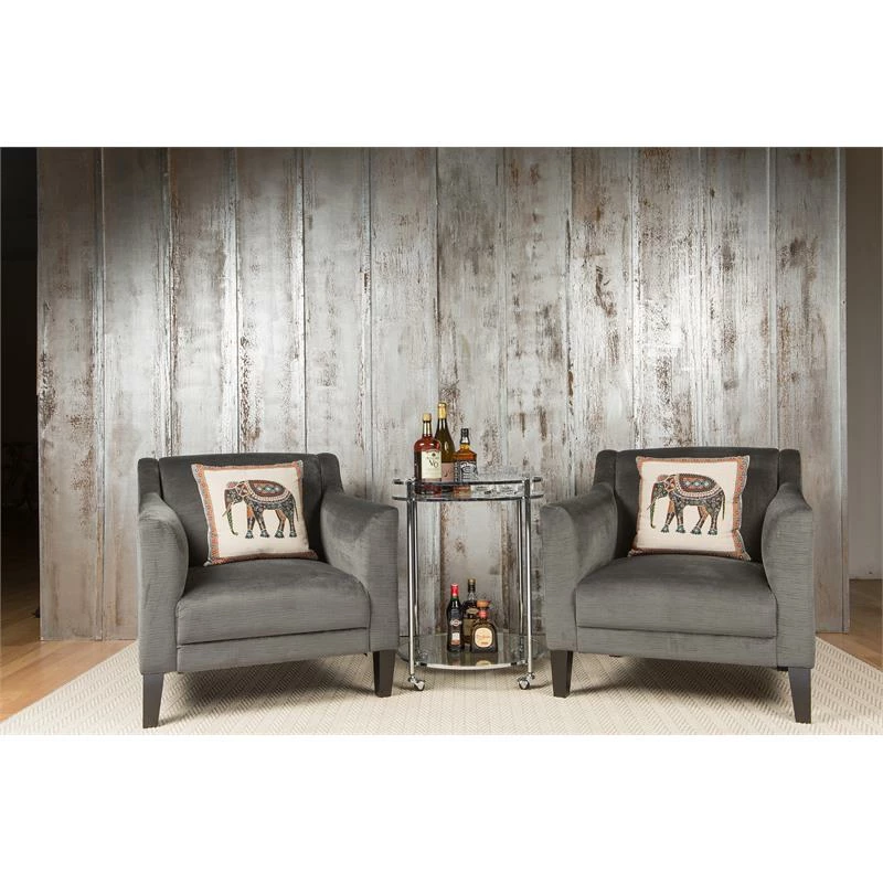 Top 10 ๐คฉ Studio Designs Home Veranda 2-Tier Tempered Glass Round Bar Cart In Clear ๐ 5 Top 10 ๐คฉ Studio Designs Home Veranda 2-Tier Tempered Glass Round Bar Cart In Clear ๐ - Image 5