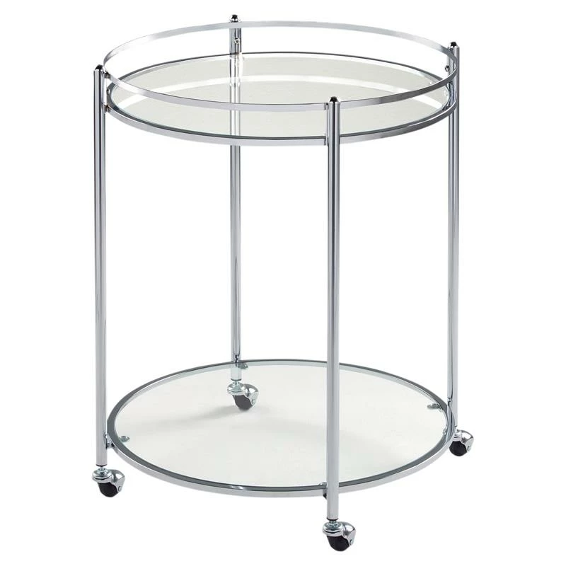 Top 10 ๐คฉ Studio Designs Home Veranda 2-Tier Tempered Glass Round Bar Cart In Clear ๐ 1 Top 10 ๐คฉ Studio Designs Home Veranda 2-Tier Tempered Glass Round Bar Cart In Clear ๐