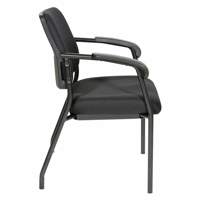 Outlet ๐ฅฐ Office Star Visitor's Chair Black Frame With Padded Arms ๐ 3 Outlet ๐ฅฐ Office Star Visitor's Chair Black Frame With Padded Arms ๐ - Image 3
