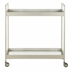 Top 10 π Henn&Hart 33" Satin Nickel Metal/Glass Bar Cart β 14 Top 10 π Henn&Hart 33" Satin Nickel Metal/Glass Bar Cart β -Guest Chairs Sales 2159070 6 L