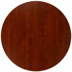 Best Pirce 🎉 Flash Furniture 36" Round Wood Top Conference Table In Cherry 👏 -Guest Chairs Sales 2183447 17 L