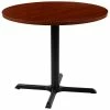 Best Pirce 🎉 Flash Furniture 36" Round Wood Top Conference Table In Cherry 👏