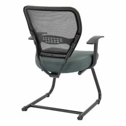 Buy ✔️ Office Star Professional Air Grid Back Visitor's Chair With Gray Mesh Back And Fabric Seat 🛒 -Guest Chairs Sales 2195663 4 L