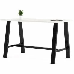 Coupon 🌟 KFI Furniture KFI Midtown 3.5 X 6 FT Conference Table - Designer White - Bistro Height 🤩