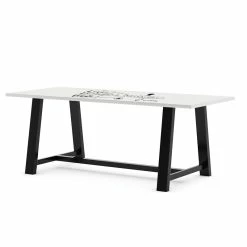 Top 10 🔔 KFI Furniture KFI 36 X 84 X 30" H Table With WHITEBOARD TOP Vintage Steel Frame 😀