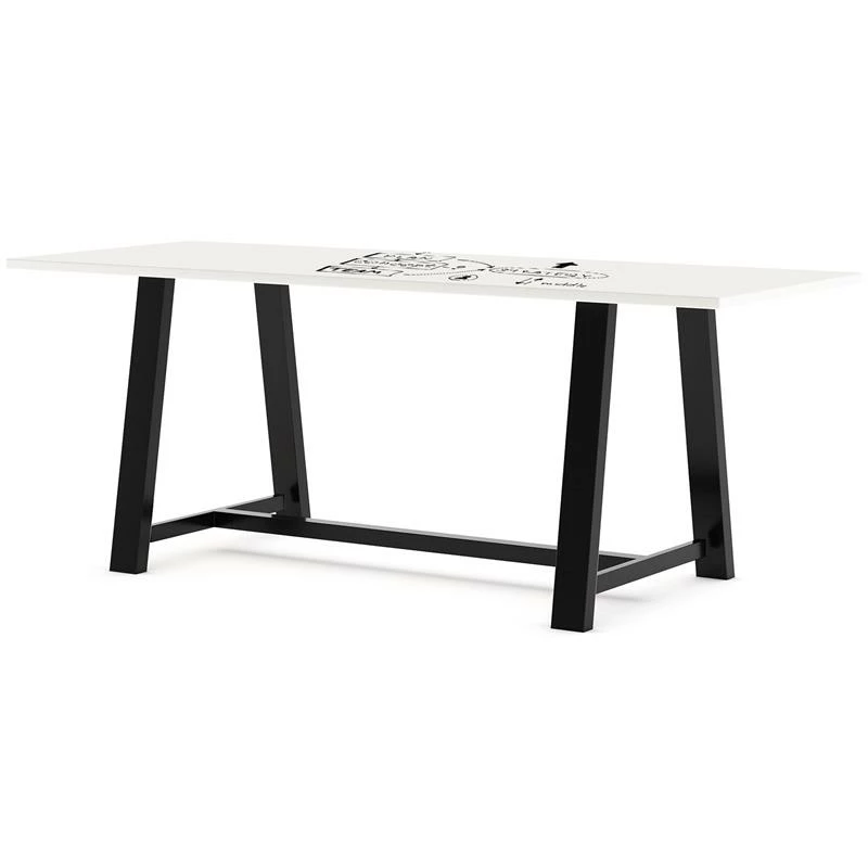 Best deal โญ KFI Furniture KFI 36 X 96 X 36" H Table With WHITEBOARD TOP Vintage Steel Frame ๐ฏ 2 Best deal โญ KFI Furniture KFI 36 X 96 X 36" H Table With WHITEBOARD TOP Vintage Steel Frame ๐ฏ - Image 2