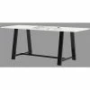 Best deal ⭐ KFI Furniture KFI 36 X 96 X 36" H Table With WHITEBOARD TOP Vintage Steel Frame 💯
