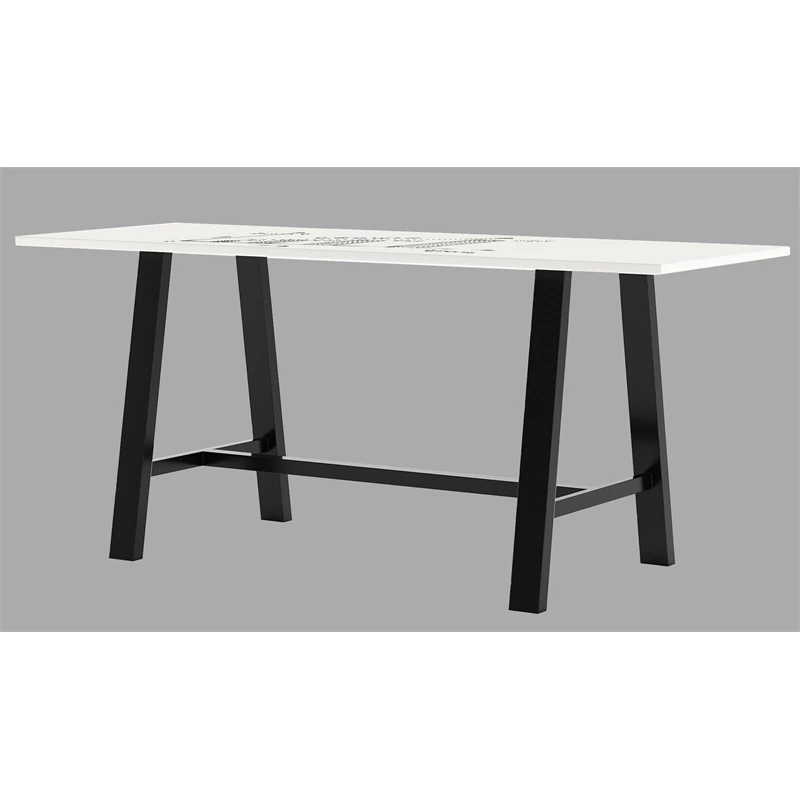 Wholesale ๐ฏ KFI Furniture KFI 42 X 96 X 41" H Table With WHITEBOARD TOP Vintage Steel Frame โ 1 Wholesale ๐ฏ KFI Furniture KFI 42 X 96 X 41" H Table With WHITEBOARD TOP Vintage Steel Frame โ