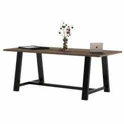 Cheap 🔔 KFI Furniture KFI Midtown 3 X 7 FT Conference Table - Studio Teak - Standard Height ❤️