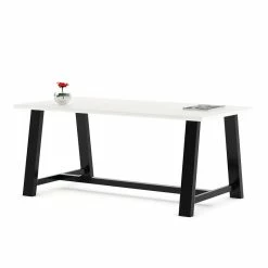 Brand new 🧨 KFI Furniture KFI Midtown 3 X 7 FT Conference Table - Designer White - Standard Height 🤩