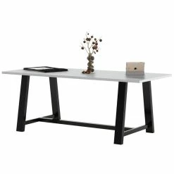 Budget 👏 KFI Furniture KFI Midtown 3.5 X 7 FT Conference Table - Fashion Grey - Standard Height 🎉 -Guest Chairs Sales 2196633 2 L