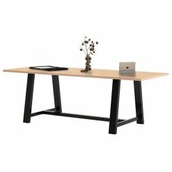 Cheapest 🎉 KFI Furniture KFI Midtown 3.5 X 8 FT Conference Table - Maple - Standard Height 😀