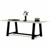 Budget 🧨 KFI Furniture KFI Midtown 3.5 X 8 FT Conference Table - White - Standard Height 😍