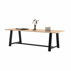 Cheapest ✨ KFI Furniture KFI Midtown 3.5 X 9 FT Conference Table - Maple - Standard Height 😉 -Guest Chairs Sales 2196662 1 L