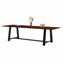 Coupon 🛒 KFI Furniture KFI Midtown 3.5 X 10 FT Conference Table - Mahogany - Standard Height 💯