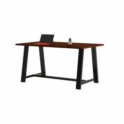Budget 🥰 KFI Furniture KFI Midtown 3.5 X 6 FT Conference Table - Mahogany - Standard Height 👍 -Guest Chairs Sales 2196691 1 L