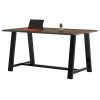 Coupon 👏 KFI Furniture KFI Midtown 3.5 X 6 FT Conference Table - Studio Teak - Standard Height 👏