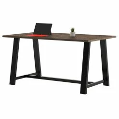 Coupon 👏 KFI Furniture KFI Midtown 3.5 X 6 FT Conference Table - Studio Teak - Standard Height 👏