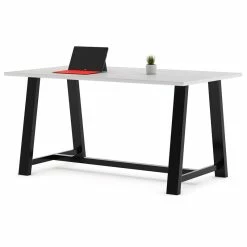 Wholesale 🔔 KFI Furniture KFI Midtown 3.5 X 6 FT Conference Table - White - Standard Height ✔️