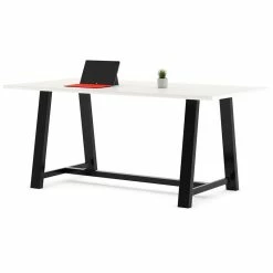 Hot Sale 🤩 KFI Furniture KFI Midtown 3 X 7 FT Conference Table - Designer White - Standard Height 👍