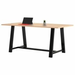 Discount 😉 KFI Furniture KFI Midtown 3.5 X 7 FT Conference Table - Maple - Counter Table Height 🎉